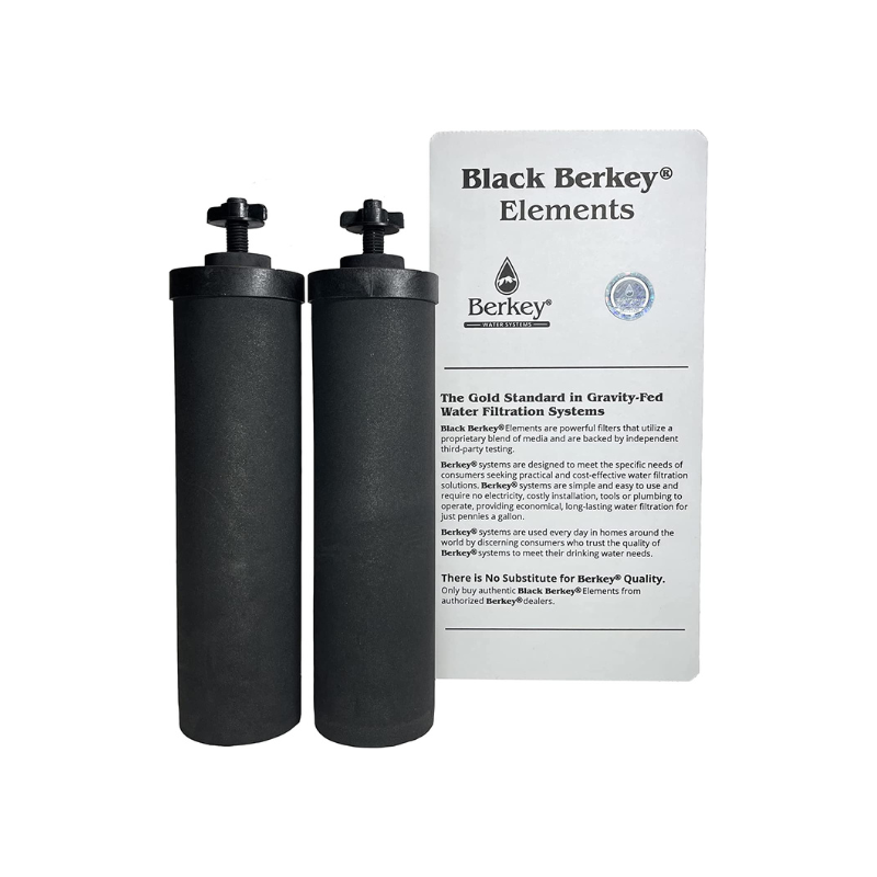 Berkey Authentic Black Berkey Elements (Set of 2 Black Berkey Elements)